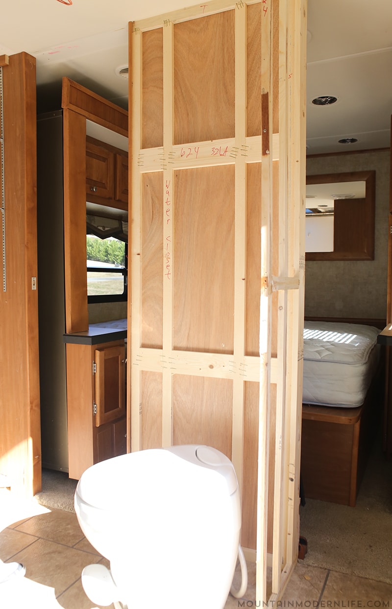 Creating Planked Walls In Our Rv Mountain Modern Life