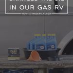 Have you considered changing the oil in your rig? If so don't worry it's not as bad as you'd think. Here's how we went about changing the oil in our gas RV. MountainModernLife.com