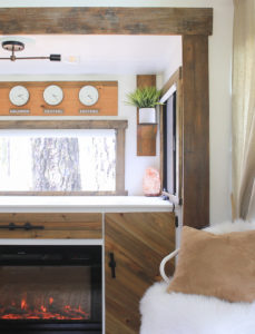 Come see how an outdated RV was transformed into a Mountain Modern Motorhome! #RVremodel #RVrenovation #camperremodel #camperrenovation #campermakeover #RVmakeover #mountainmodernlife #rusticmodern #mountainmodern #tinyhome #beforeafter