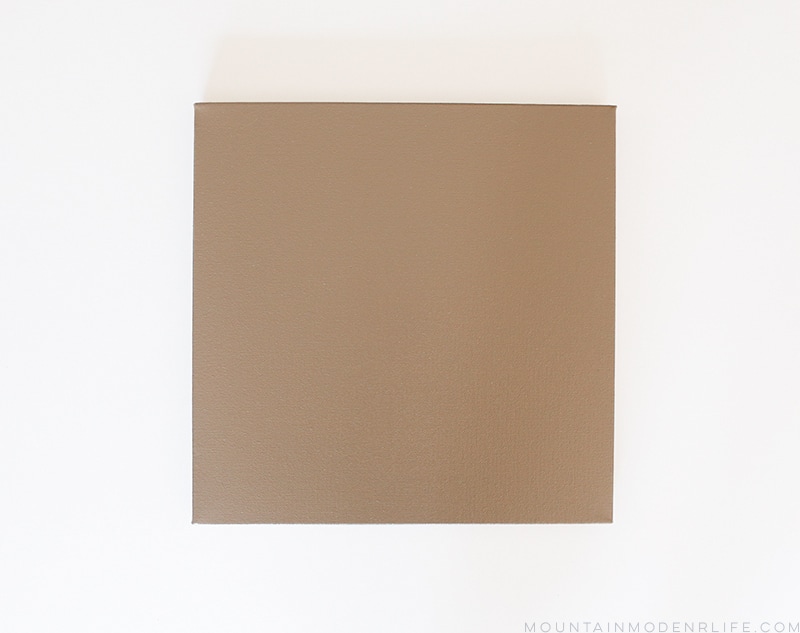 See how easy it is to make this simple rustic modern art, the perfect way to add Southwest or Navajo-inspired design to your home or RV! MountainModernLife.com