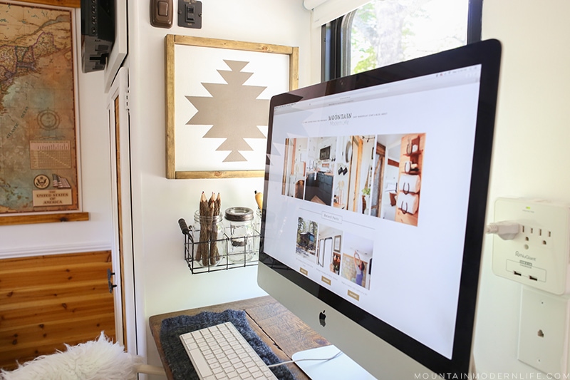 See how easy it is to make this Navajo-inspired wall art, the perfect way to add rustic or Southwest decor to your home or RV! MountainModernLife.com