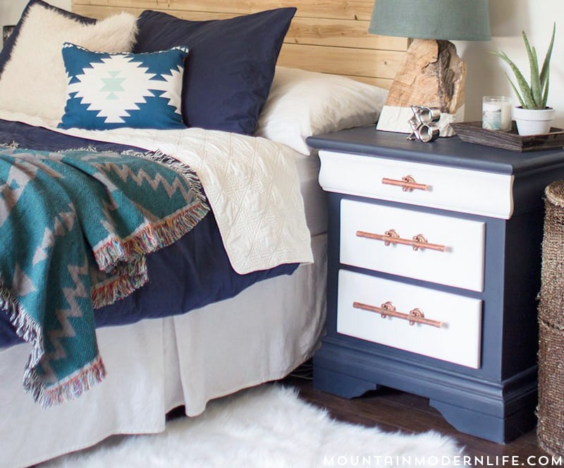 Looking for furniture hardware you can easily create and customize on a budget? Check out these Rustic Modern Cabinet Pulls! MountainModernLife.com