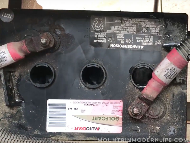 Do you maintain your RV house batteries? We realized recently how important it is to take good care of them. | MountainModernLife.com