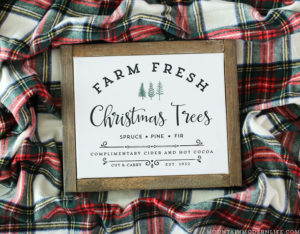 See how easy it is to make Holiday signs from printables with this image transfer method! Perfect for decorating your own home or to give away as gifts.