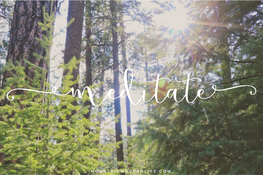 Looking for ways to create more peace in your life? Here are 5 tips to help guide you along the way. MountainModernLife.com