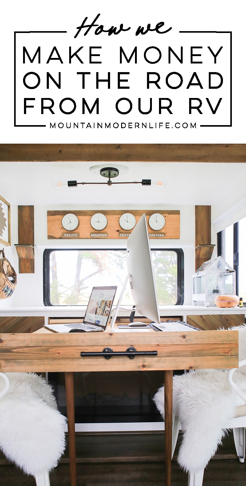 How we travel in our RV and make money