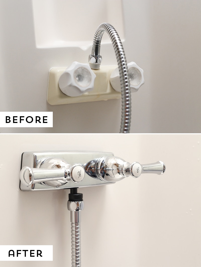 How To Replace An RV Shower Faucet Mountain Modern Life