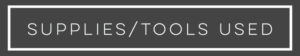 supplies/tools