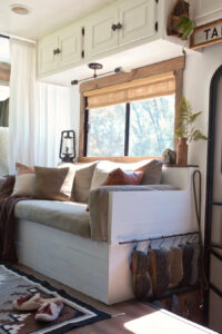 wood framed RV windows