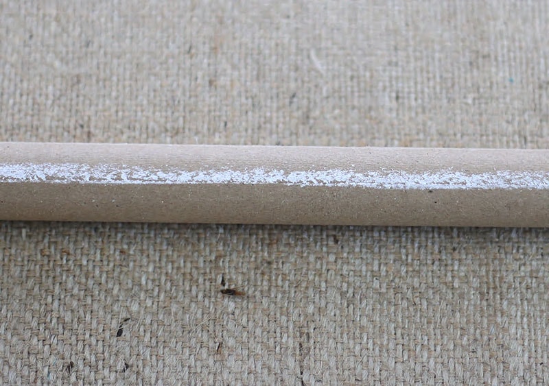 adding burlap to roller shade mechanism