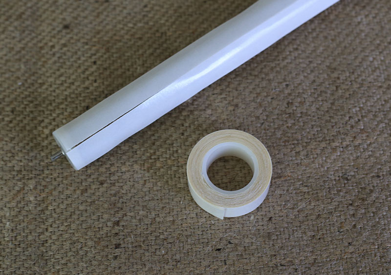 making burlap roller shades