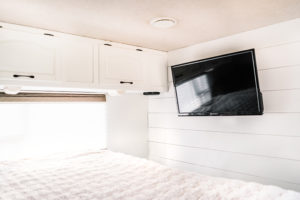 Camper Design Vibes: Modern Meets Rustic in this Creative RV Renovation from This Little Adventure! Featured on MountainModernLife.com