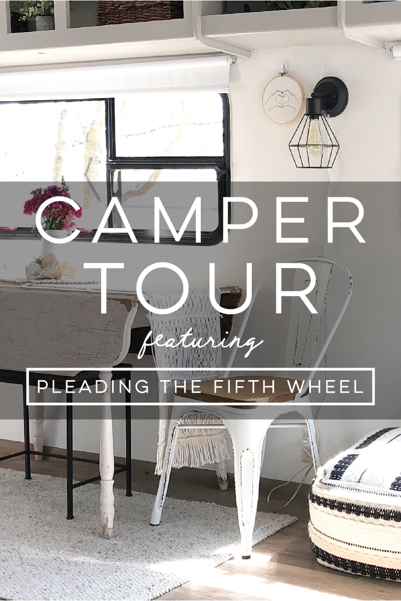 Tour this Modern Boho Fifth Wheel