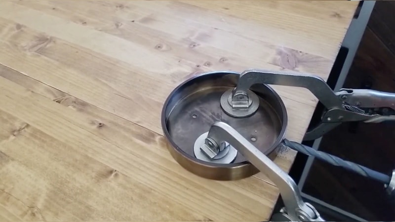 See how easy it is to make a Mason Jar wall light fixture with a dimmer switch, perfect for adding a rustic touch to your home or RV! MountainModernLife.com