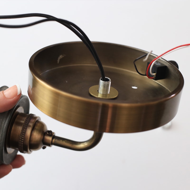 How to Make a Mason Jar Wall Light Fixture!