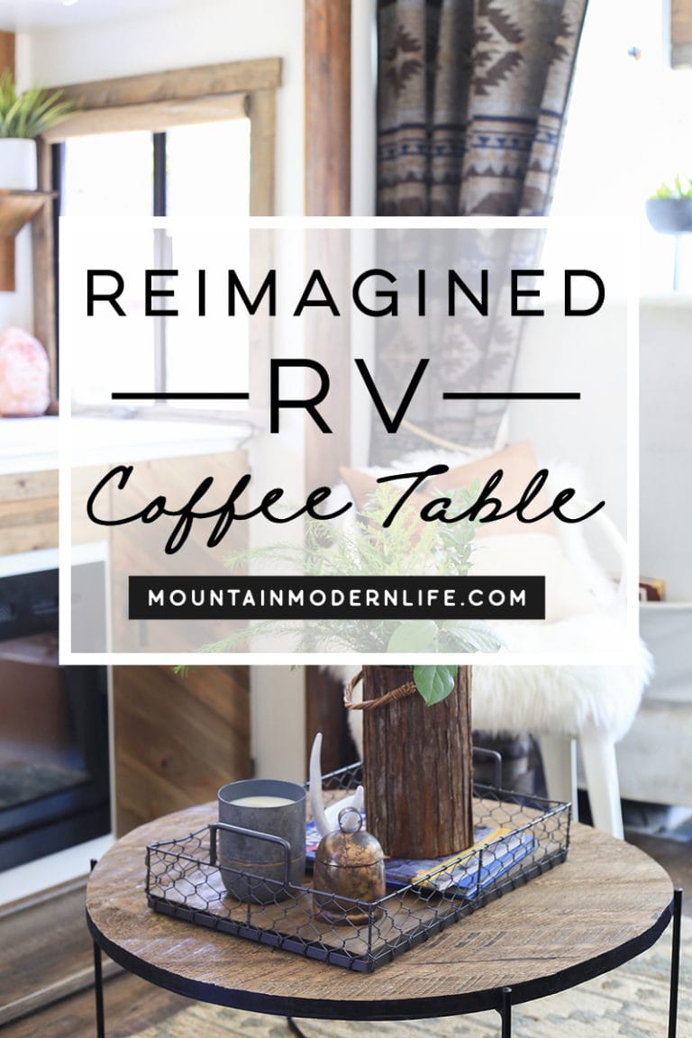 Reimagined RV Coffee Table