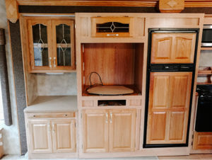 Tour this modern farmhouse-inspired fifth wheel from The Arrow Anglers! MountainModernLife.com