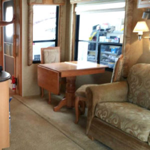Tour this&nbsp;tiny home that feels more like a cozy cottage than a camper! Photos from CleverFoxMama (Instagram)