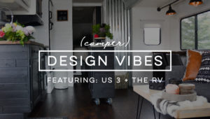 Tour this modern industrial RV Renovation from Us 3 + the RV! Featured on MountainModernLife.com