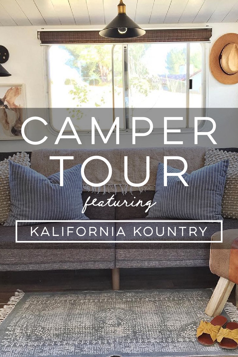 California-Country Inspired Travel Trailer Renovation