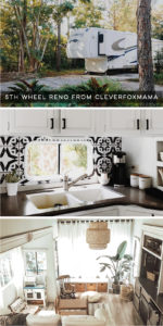 Tour this tiny home that feels more like a cozy cottage than a camper! Photos from CleverFoxMama (Instagram)