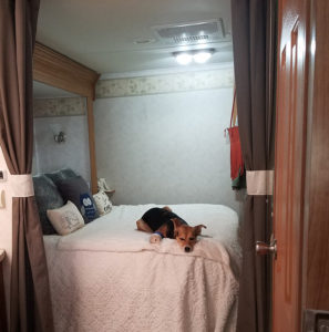 Tour this modern industrial RV Renovation from Us 3 + the RV! Featured on MountainModernLife.com