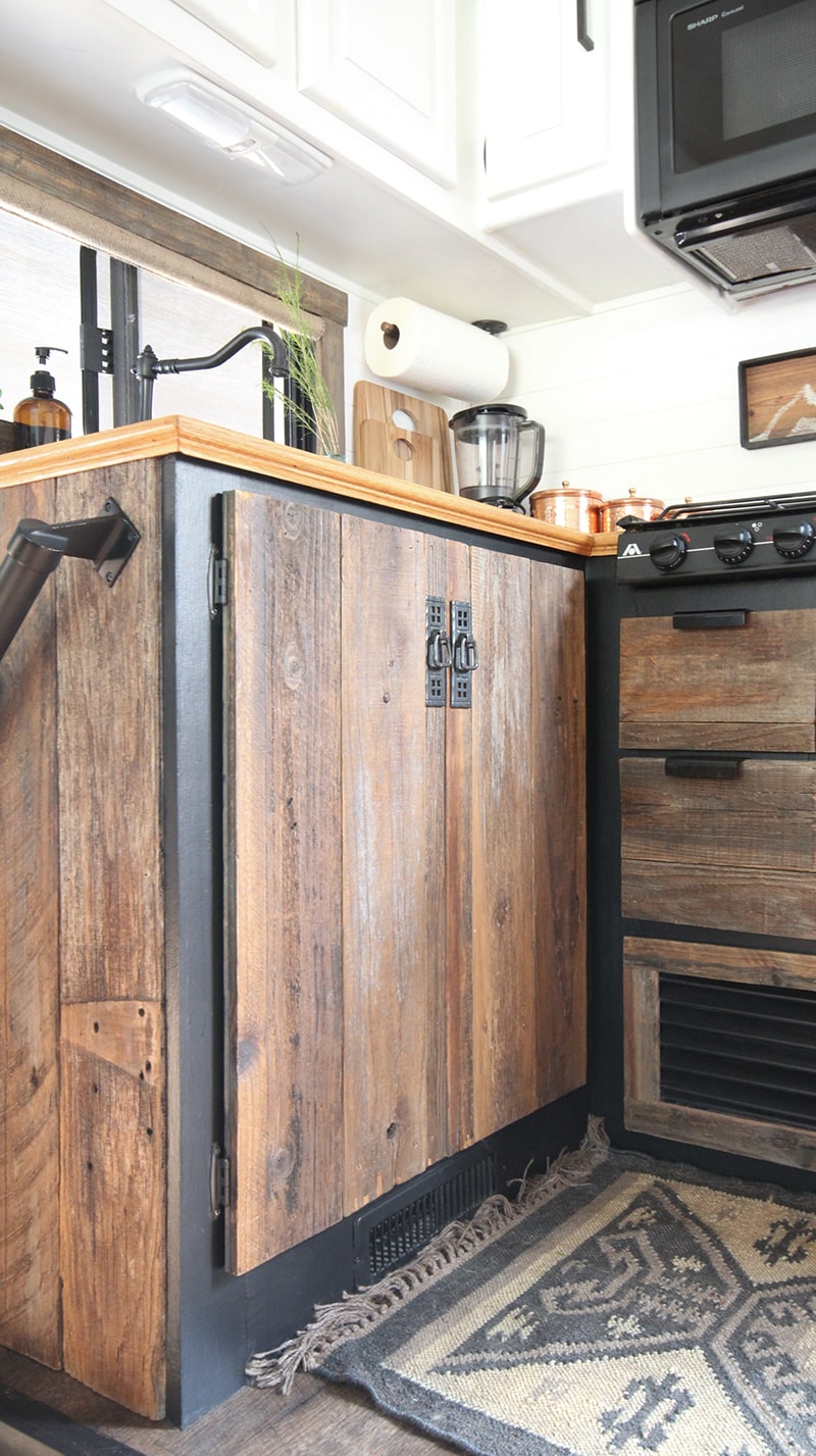 Diy Reclaimed Wood Kitchen Cabinets Mountain Modern Life