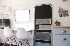 Tour this Modern Eclectic Airstream Renovation from Genuinely Ginger | Featured on MountainModernLife.com