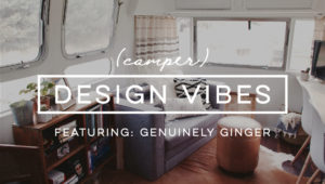 Tour this Modern Eclectic Airstream Renovation from Genuinely Ginger | Featured on MountainModernLife.com