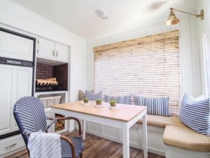 Camper Tour: See how RVFixerUpper transforms drab campers into stylish tiny homes! MountainModernLife.com