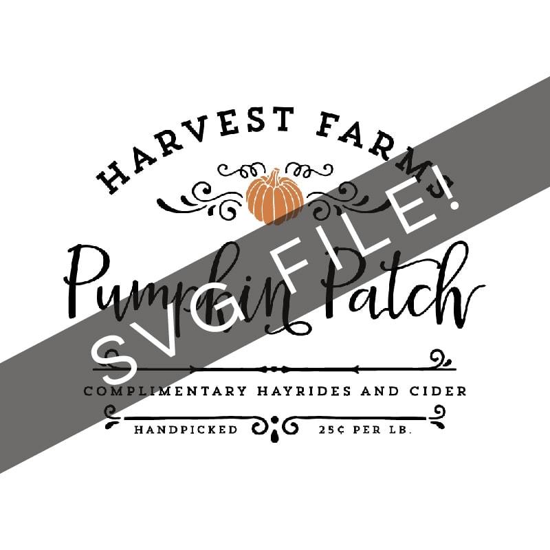 Download Harvest Farms Pumpkin Patch SVG | MountainModernLife.com