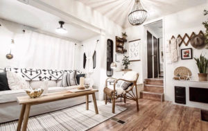 (Camper) Design Vibes: See how RVFixerUpper transforms drab campers into stylish tiny homes! MountainModernLife.com