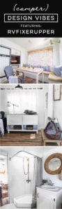 (Camper) Design Vibes: See how RVFixerUpper transforms drab campers into stylish tiny homes! MountainModernLife.com