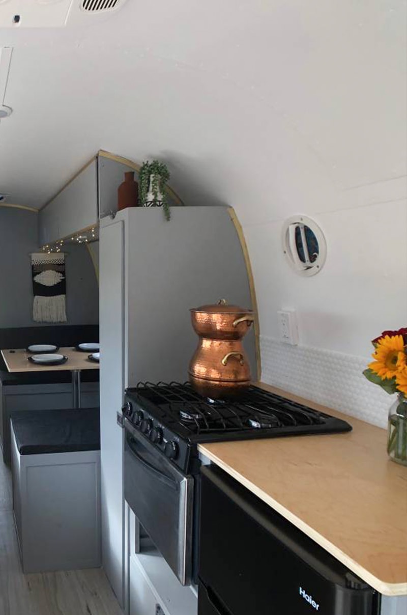 Camper Tour: Meet Magdalene the Airstream, a vintage trailer renovated by @SteadyStreaminCashios! | Featured on MountainModernLife.com