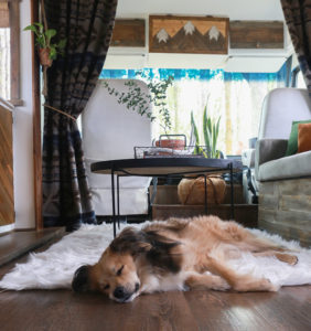 Reimagined Coffee Table for Rustic Modern Motorhome | MountainModernLife.com