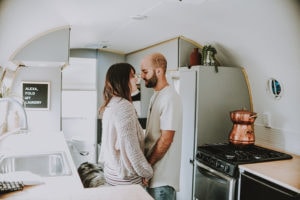 Camper Tour: Meet Magdalene the Airstream (for sale!), a vintage trailer renovated by Steady Streamin’ Cashios! | Featured on MountainModernLife.com