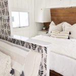 Tour this budget-friendly farmhouse camper that was transformed for $500 by Proverbs31Girl! Featured on MountainModernLife.com