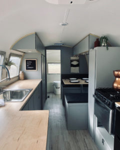 Camper Tour: Meet Magdalene the Airstream (for sale!), a vintage trailer renovated by Steady Streamin&rsquo; Cashios! | Featured on MountainModernLife.com