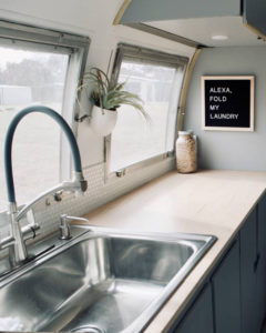 Camper Tour: Meet Magdalene the Airstream (for sale!), a vintage trailer renovated by Steady Streamin’ Cashios! | Featured on MountainModernLife.com