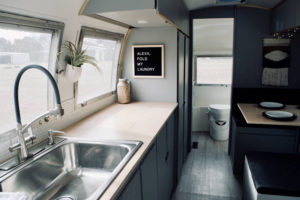 Camper Tour: Meet Magdalene the Airstream (for sale!), a vintage trailer renovated by Steady Streamin&rsquo; Cashios! | Featured on MountainModernLife.com