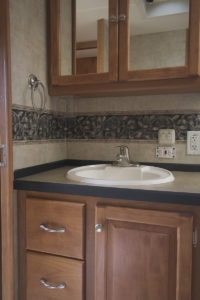 Come see how an outdated RV was transformed into a Mountain Modern Motorhome! #RVremodel #RVrenovation #camperremodel #camperrenovation #campermakeover #RVmakeover #mountainmodernlife #rusticmodern #mountainmodern #tinyhome #beforeafter