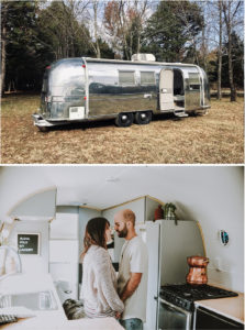 Camper Tour: Meet Magdalene the Airstream (for sale!), a vintage trailer renovated by @SteadyStreaminCashios | Featured on MountainModernLife.com
