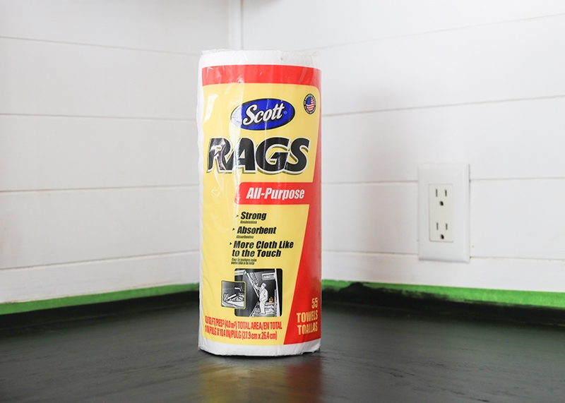 Considering adding black kitchen countertops to your home? Come see how we updated butcher block countertops for a rustic modern vibe in our RV. MountainModernLife.com