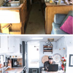 See how a couple transformed their 1989 motorhome into a bohemian-inspired sanctuary! View the tour from @TheRamblrRV on MountainModernLife.com