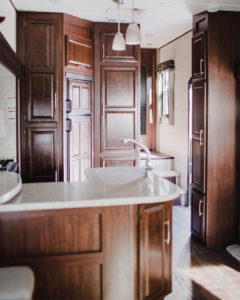 Camper Tour: This family traded a house by the ocean for a home on the road. Photos from @UncommonFarmer / Featured on MountainModernLife.com