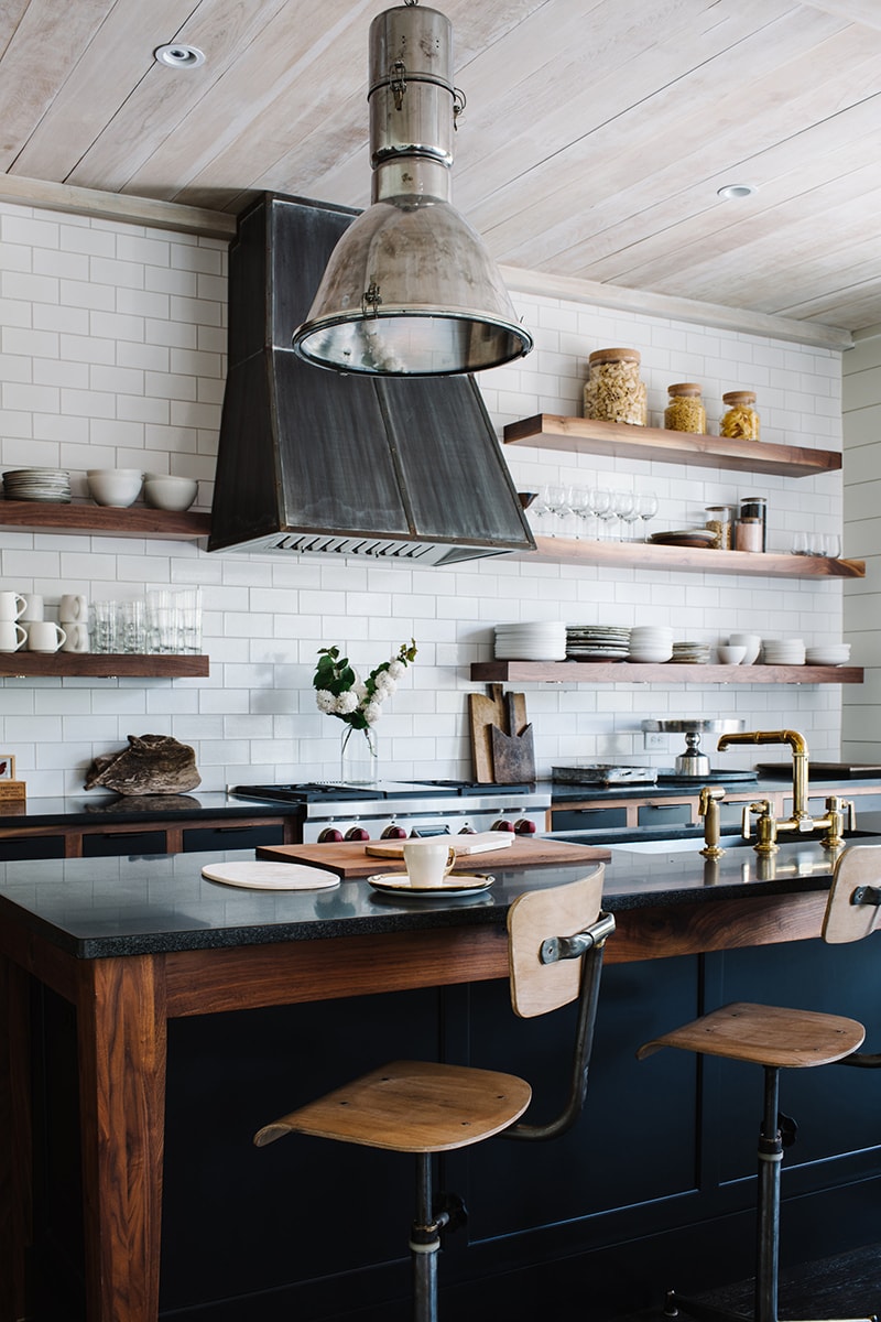 DIY Black Kitchen Countertops | Mountain Modern Life