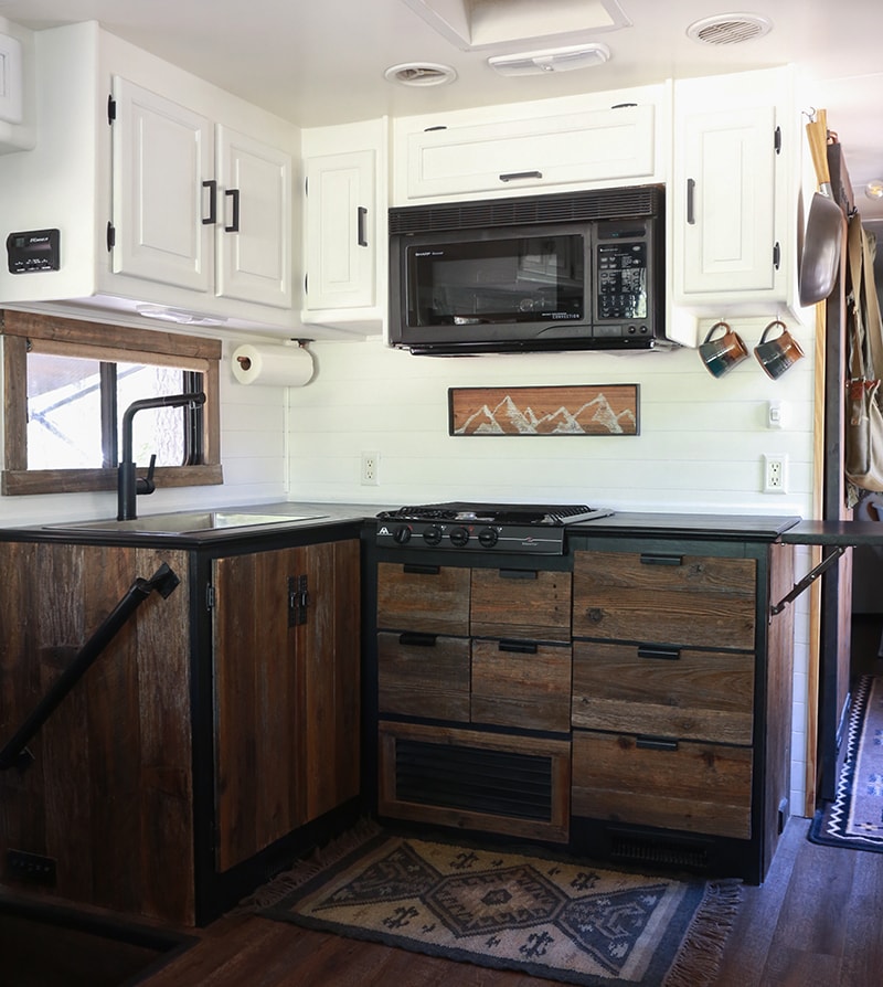 Diy Black Kitchen Countertops Mountain Modern Life