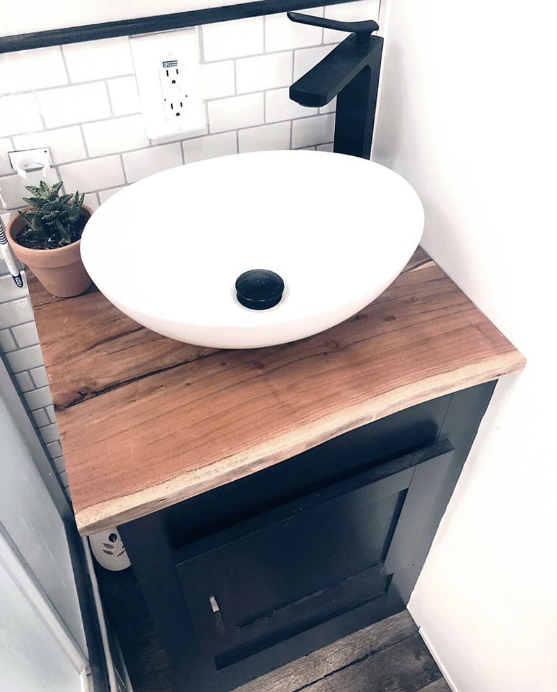 Renovated 2018 Forest River Wildwood 27REI from @TinCanRamblers! See the tour RV tour on MountainModernLife.com!