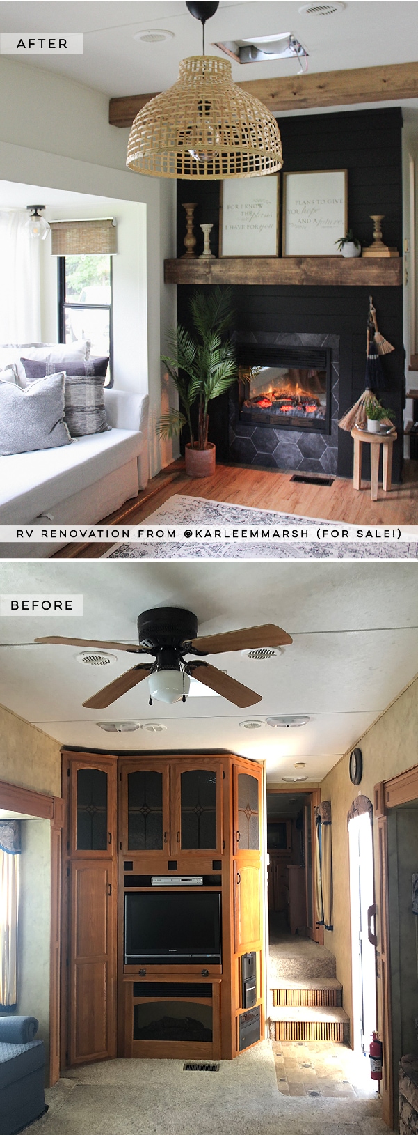 RV Tour and Inspiration featuring @karleeandweston on MountainModernLife.com 