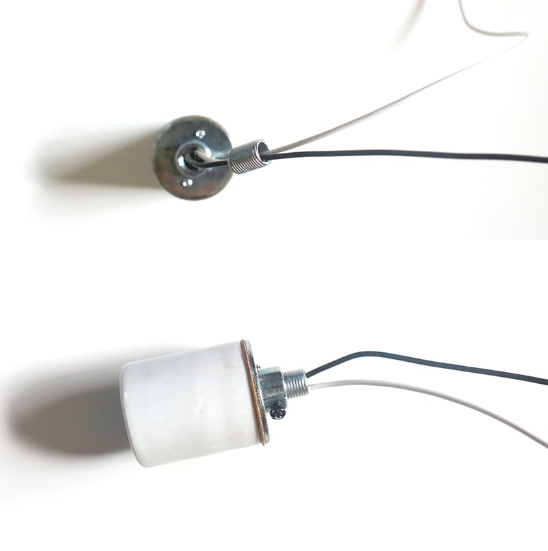 DIY 2-Light Sputnik Chandelier - See how easy it is to create and customize this mid-century modern light fixture! MountainModernLife.com